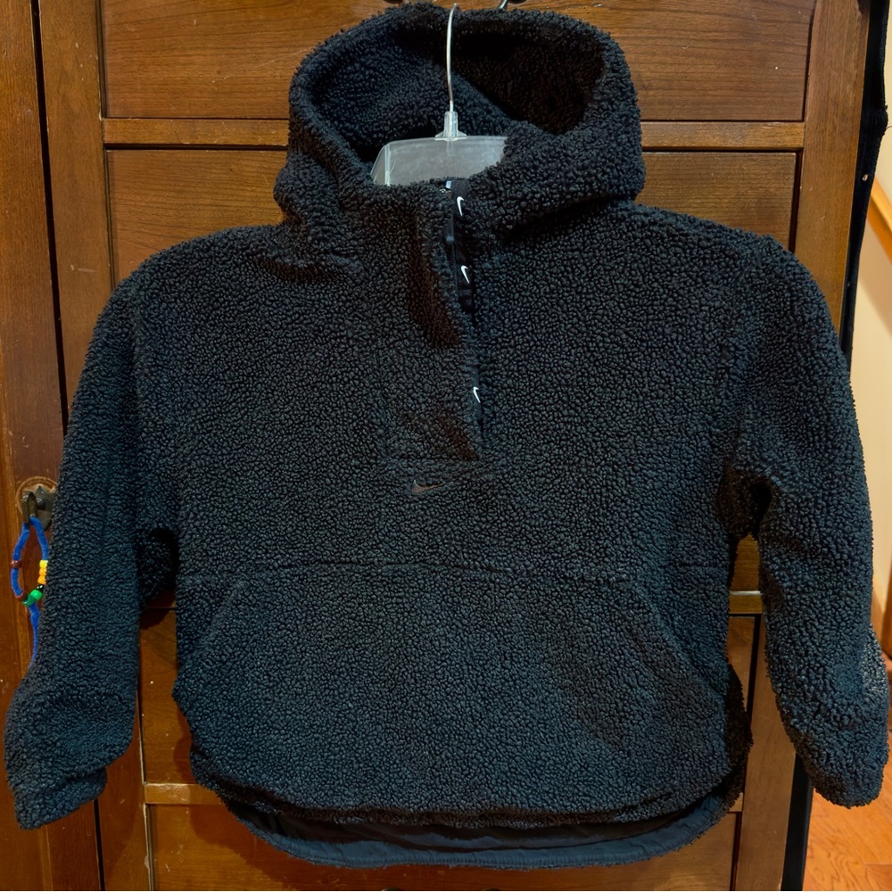 Nike Kids Black Fleece Pullover